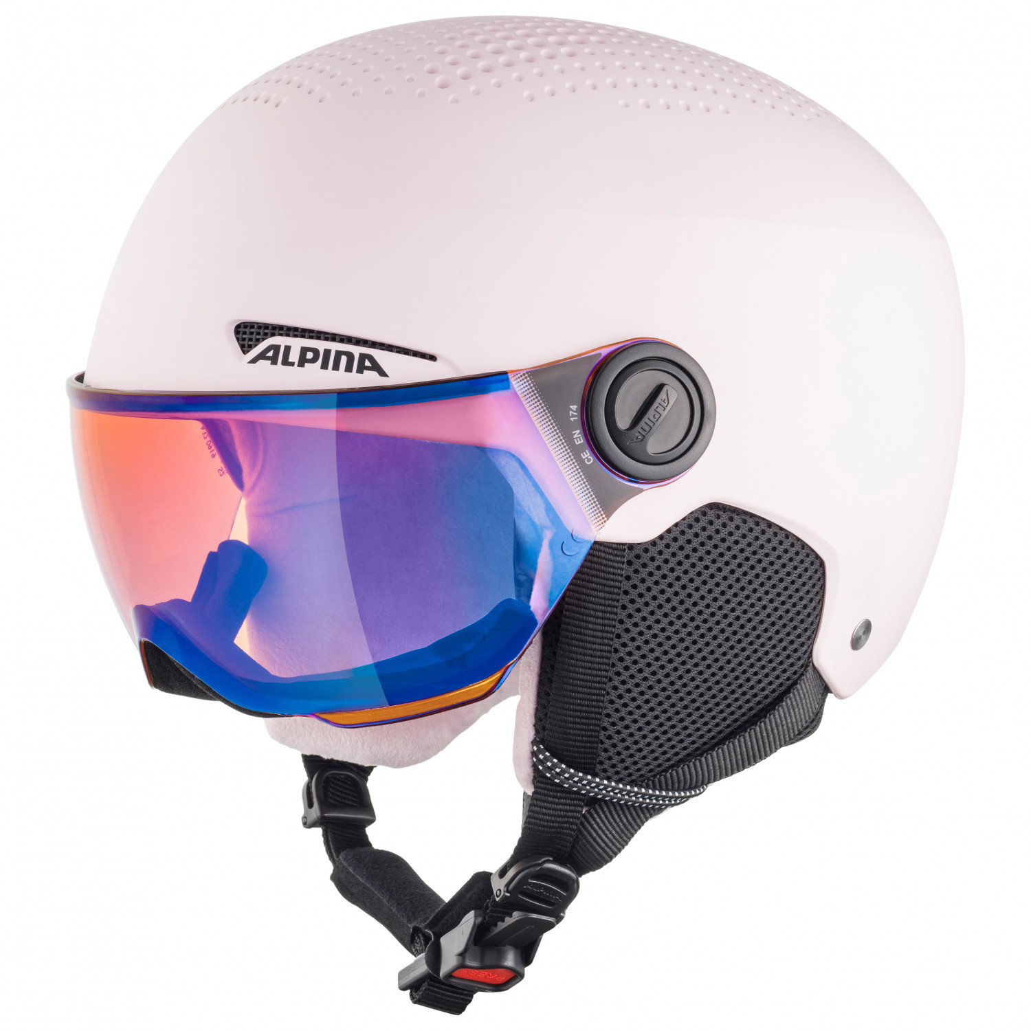 Alpina Zupo Visor Quattroflex Mirror Lite S2 - Ski helmet Kids