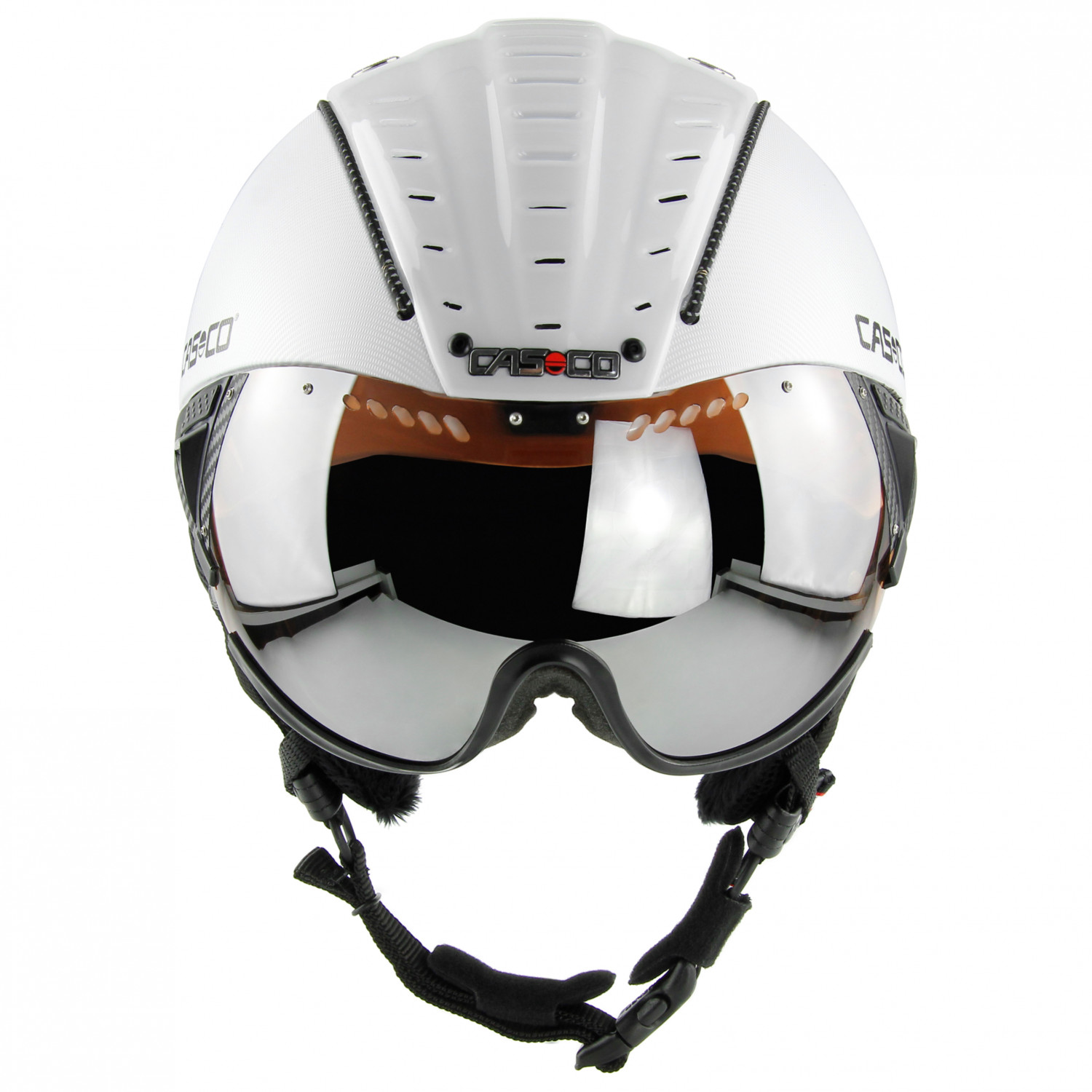 カスコ 2024 SP-2 VISOR CARBONIC バイザーヘルメット ホワイト M 55