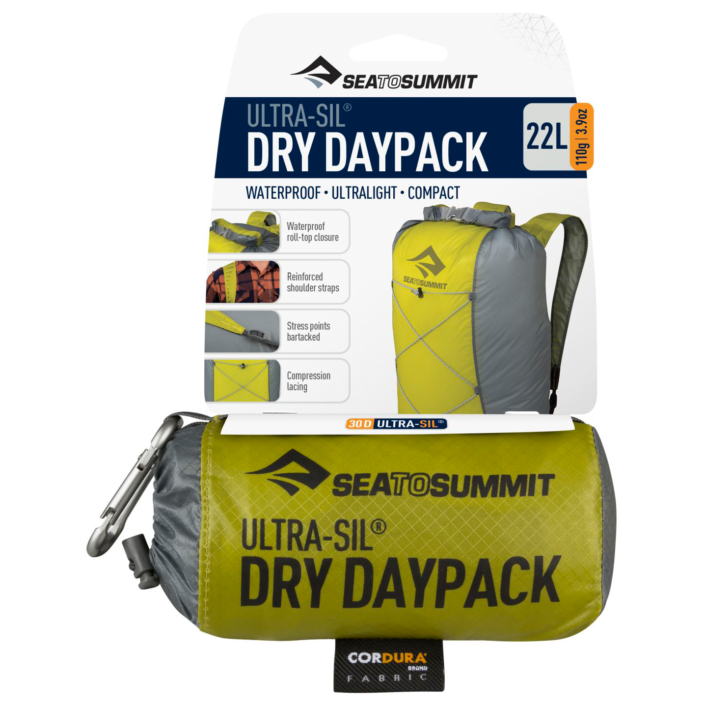 Sac Étanche Sea To Summit 13L | Nylon Recyclé | Léger Et Imperméable | Parfait Randonnée