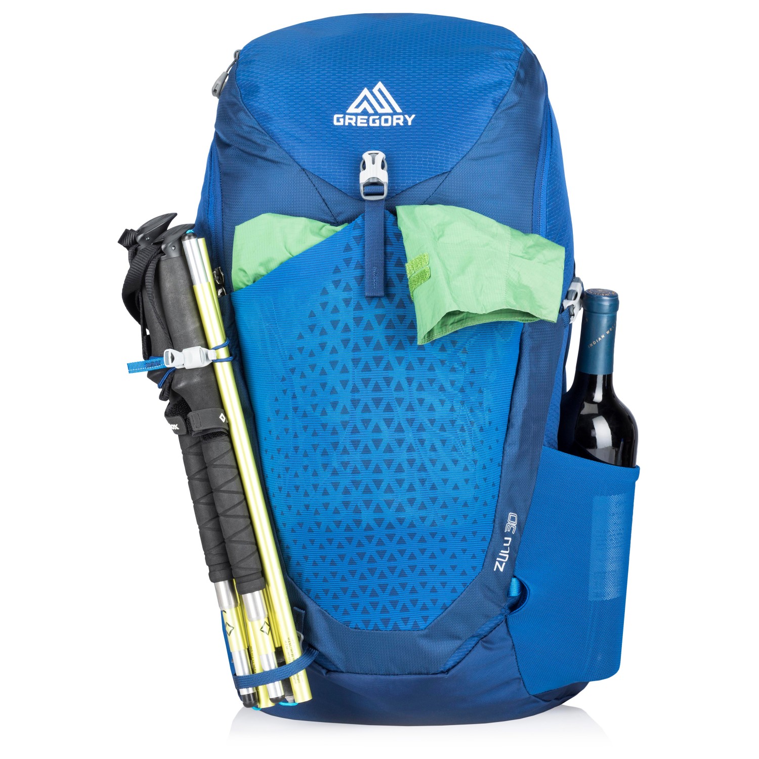 Gregory Zulu Rucksack 35 Liter – Trekkingrucksack Mit Belüftetem Rücken Und FreeFloat Hüftgurt Für Tagestouren
