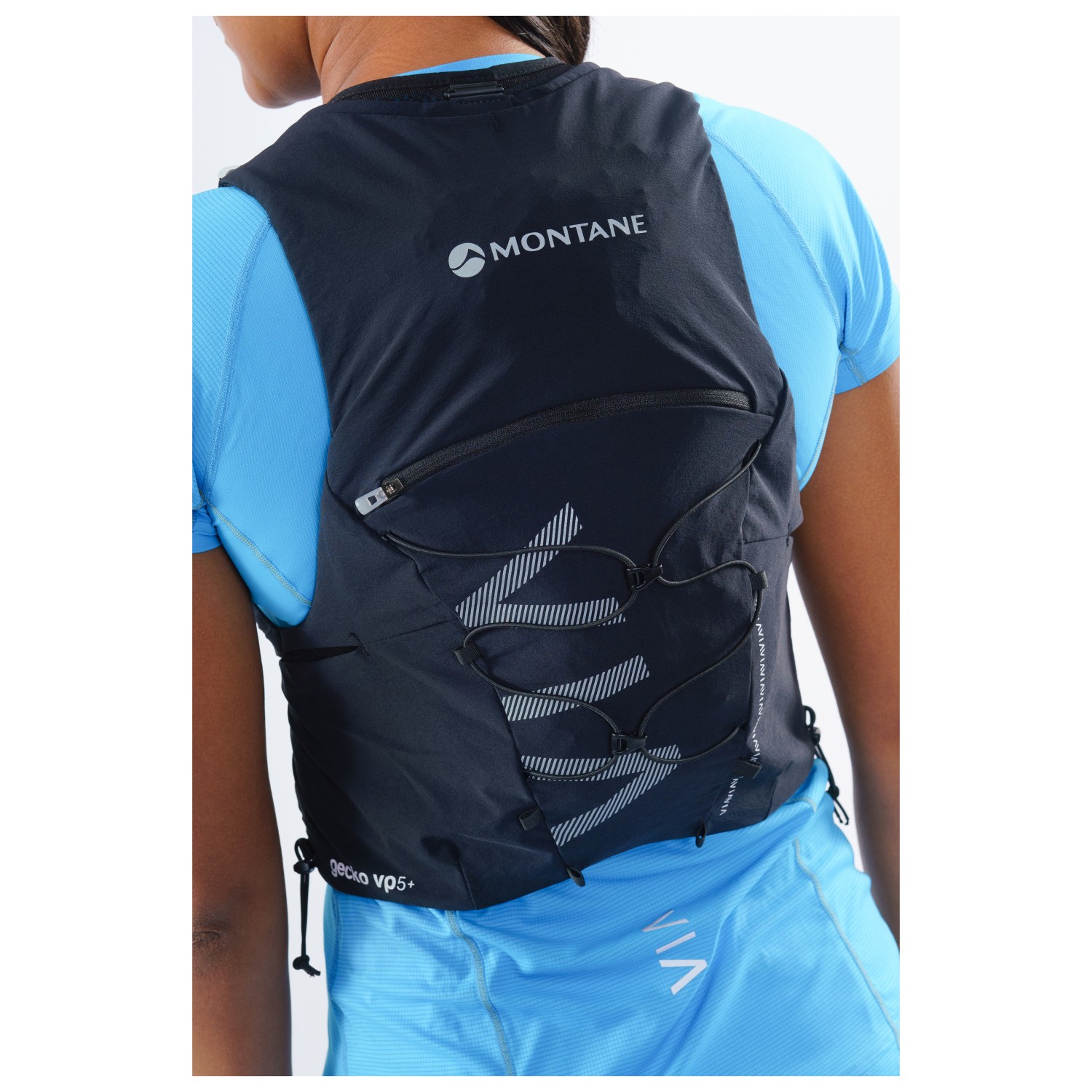 Montane Gecko Vp 5 +, gilet de course, noir
