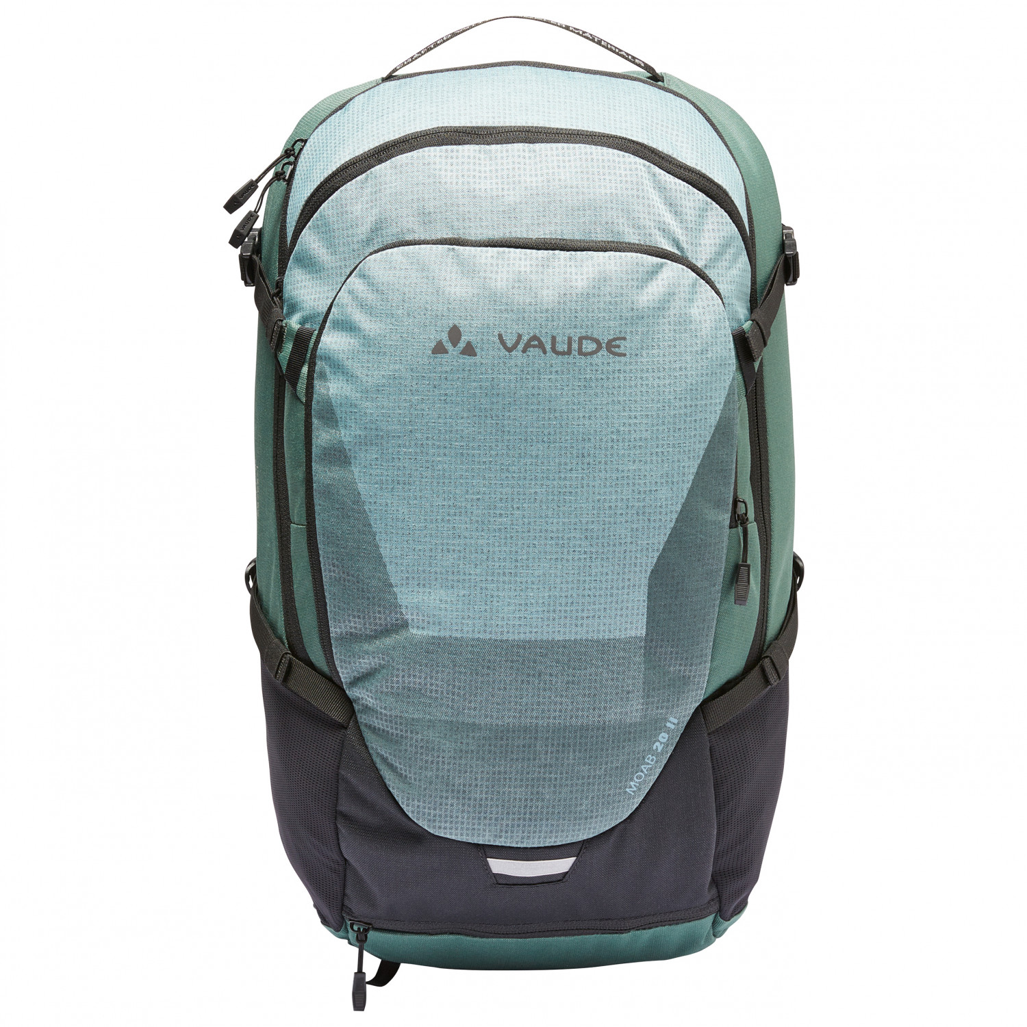 VAUDE Moab 20 II Sac à Dos VTT – 20L, Dorsal Ventex, Ceinture Confort, Compartiments Multiples, Housse Pluie Incluse