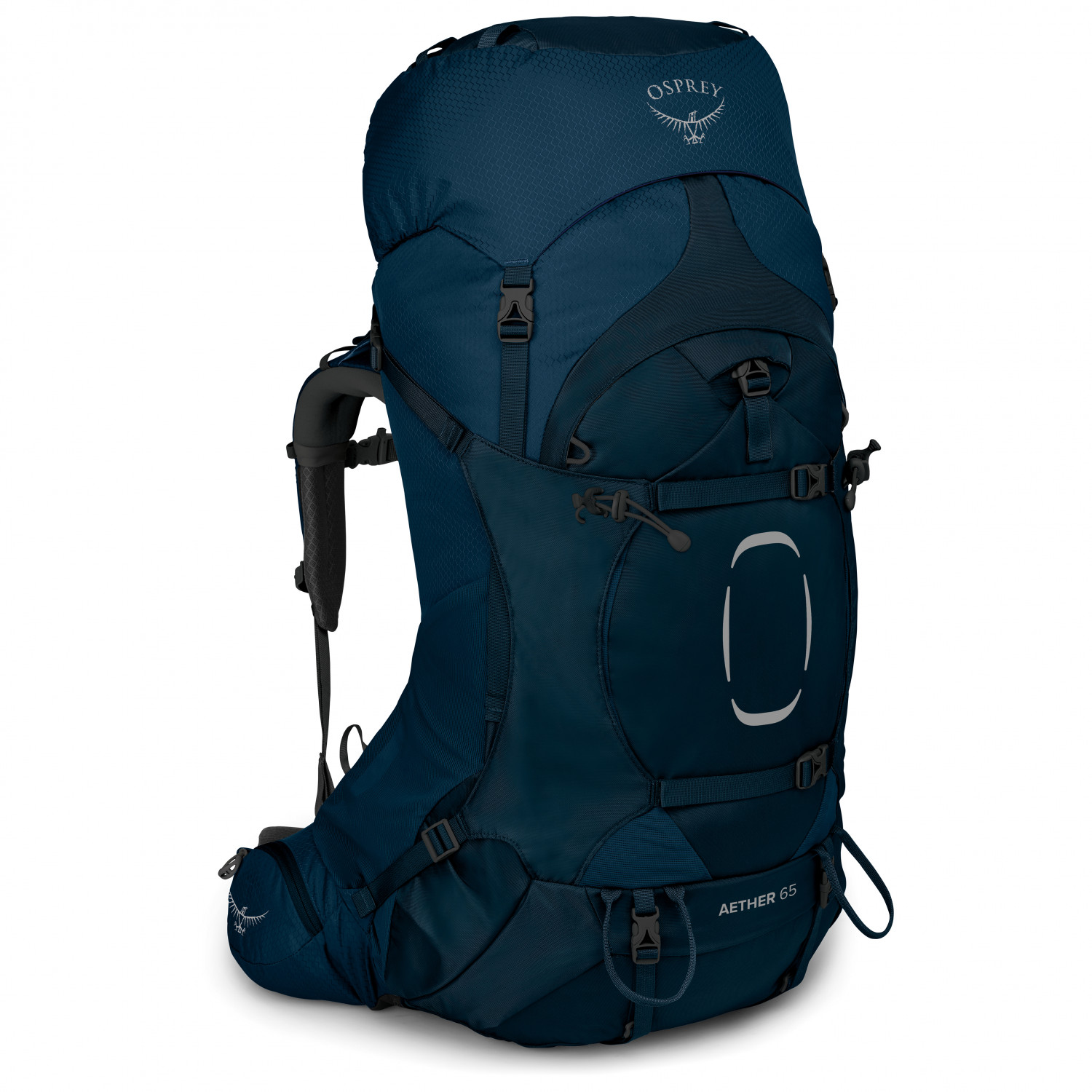 Sac à Dos De Randonnée Osprey Aether 65 – Taille L/XL – Couleur Garlic Mustard Green (vert Moutarde) – 100% Nylon – Neuf