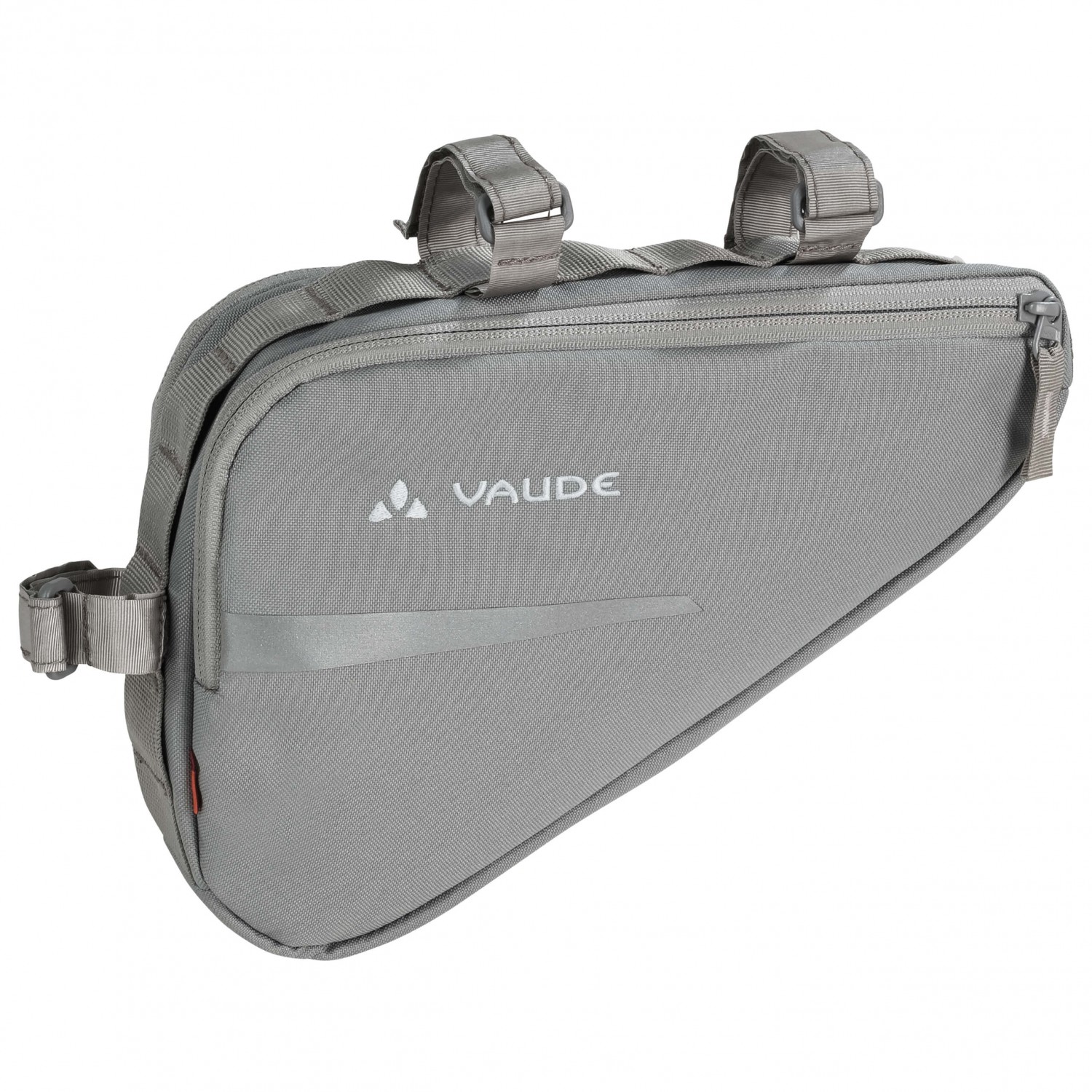 AUSYIWI Sacoche Triangulaire Vélo Cadre – Ultra Résistante 600D Oxford, Grande Capacité, Fixation Stable Pour VTT Route Ville Électrique – Gris