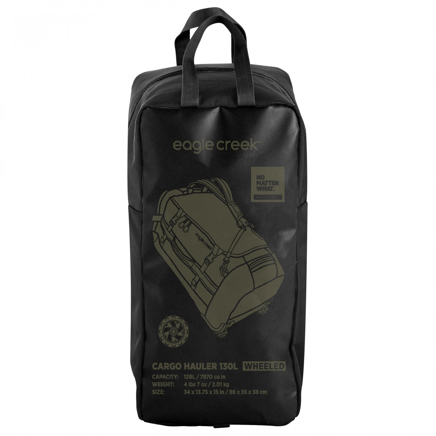 eagle creek cargo hauler wheeled duffel 130l