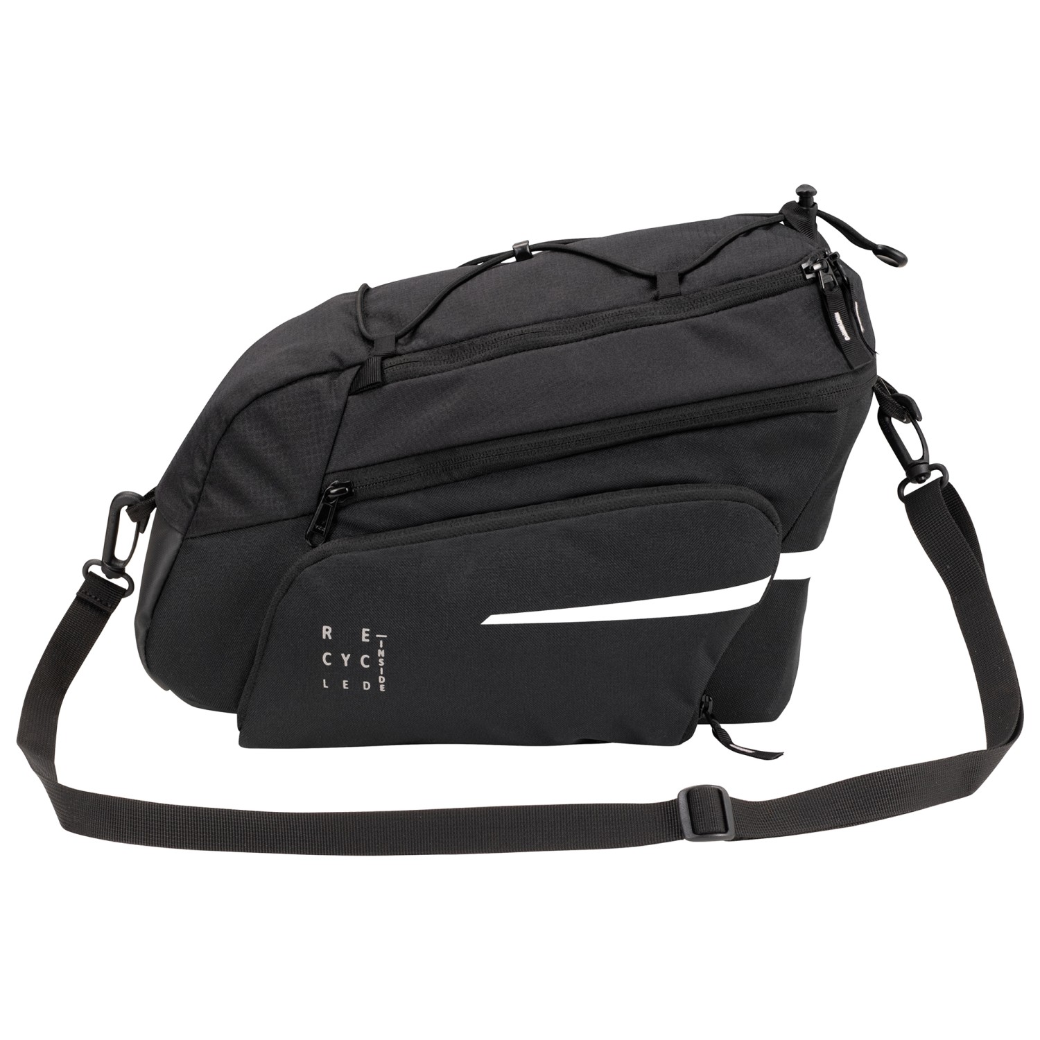 Sacoche Vaude Silkroad Plus Pour Porte-bagages De Vélo - 8L, Extensible, Adaptateur Snap-it