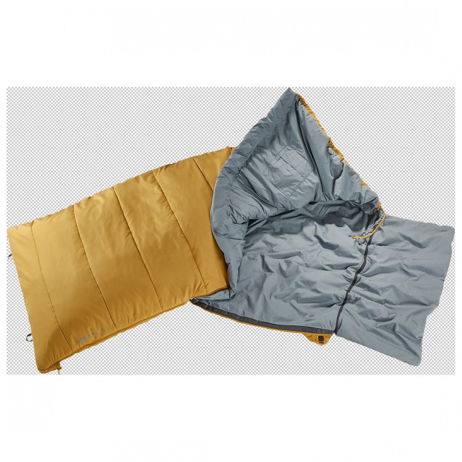 Deuter Orbit -5° EL Slaapzak - Rits Links - chestnut-ink