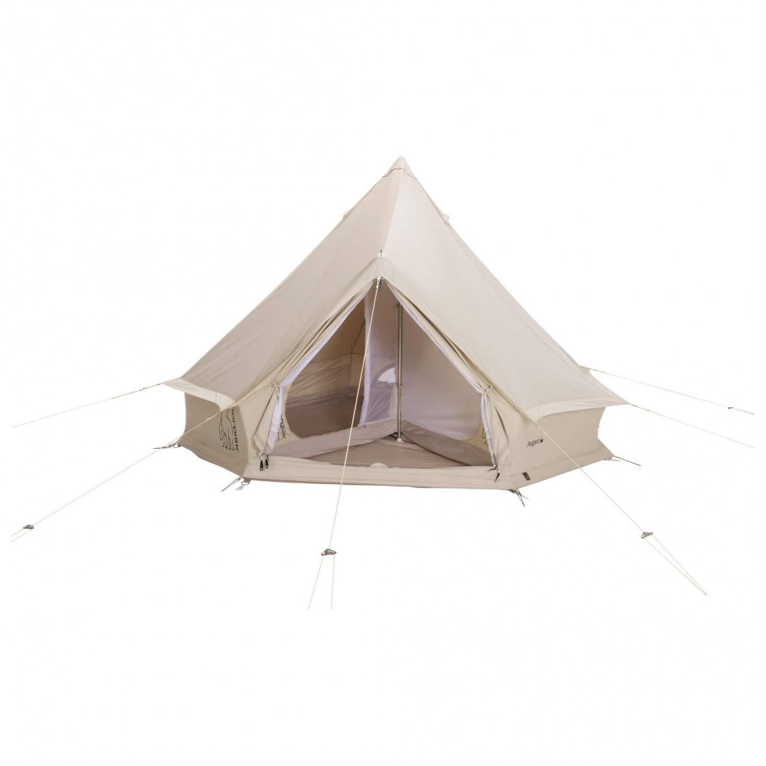 Nordisk Asgard 7.1 Technical Cotton - 3-person tent | Free EU 