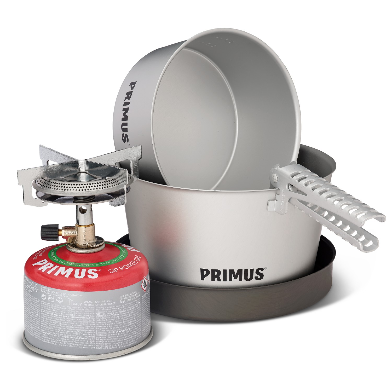Réchaud à gaz stable Primus Mimer Stove puissant en acier inox Réchaud à gaz stable Primus Mimer Stove puissant en acier inox
