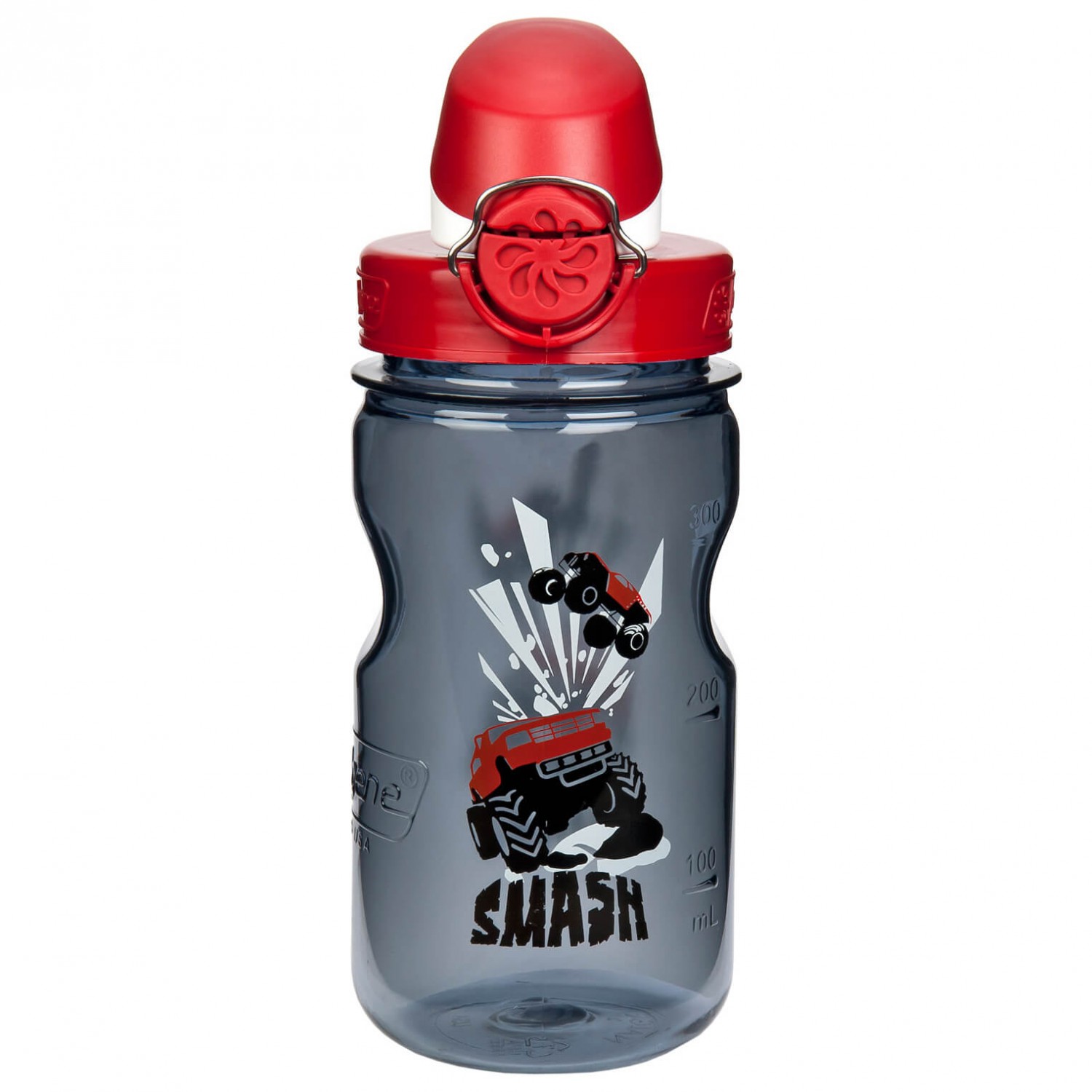 Botella De Agua Nalgene Para Niños - 0.35L, Con Cierre Fácil De Una Mano Y Asas Laterales