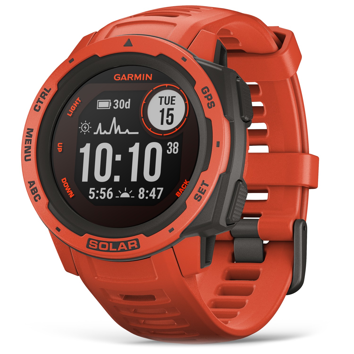 Garmin Instinct Solar - Orologio multifunzione | Porto franco |  Bergfreunde.it