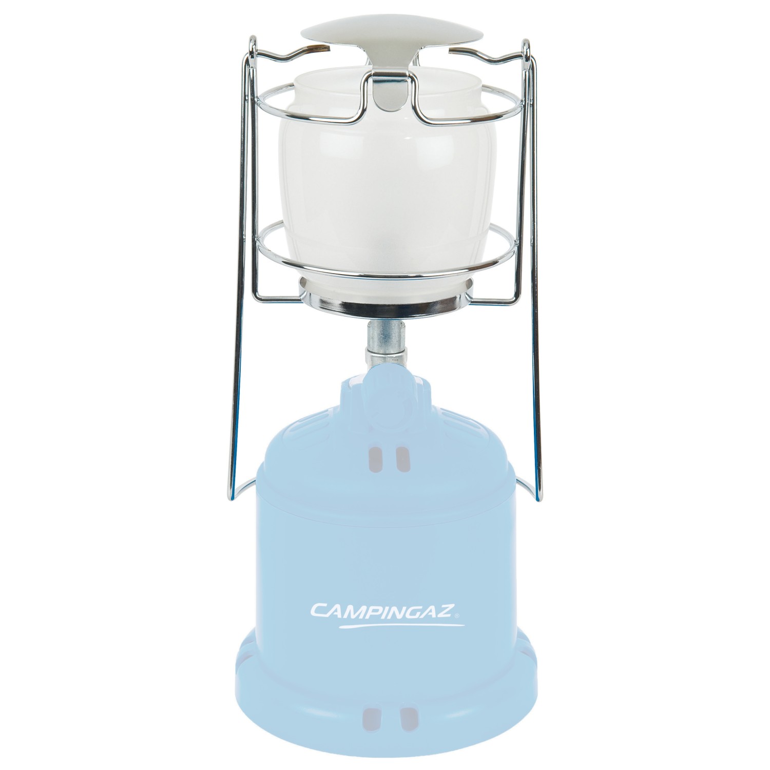 Lampe à Gaz Campingaz 206L – Lot Avec 2 Cartouches C206 – 80W, Réglable En Continu, 5 à 8h D’autonomie – Idéale Pour Camping, Pêche Et Excursions Nocturnes