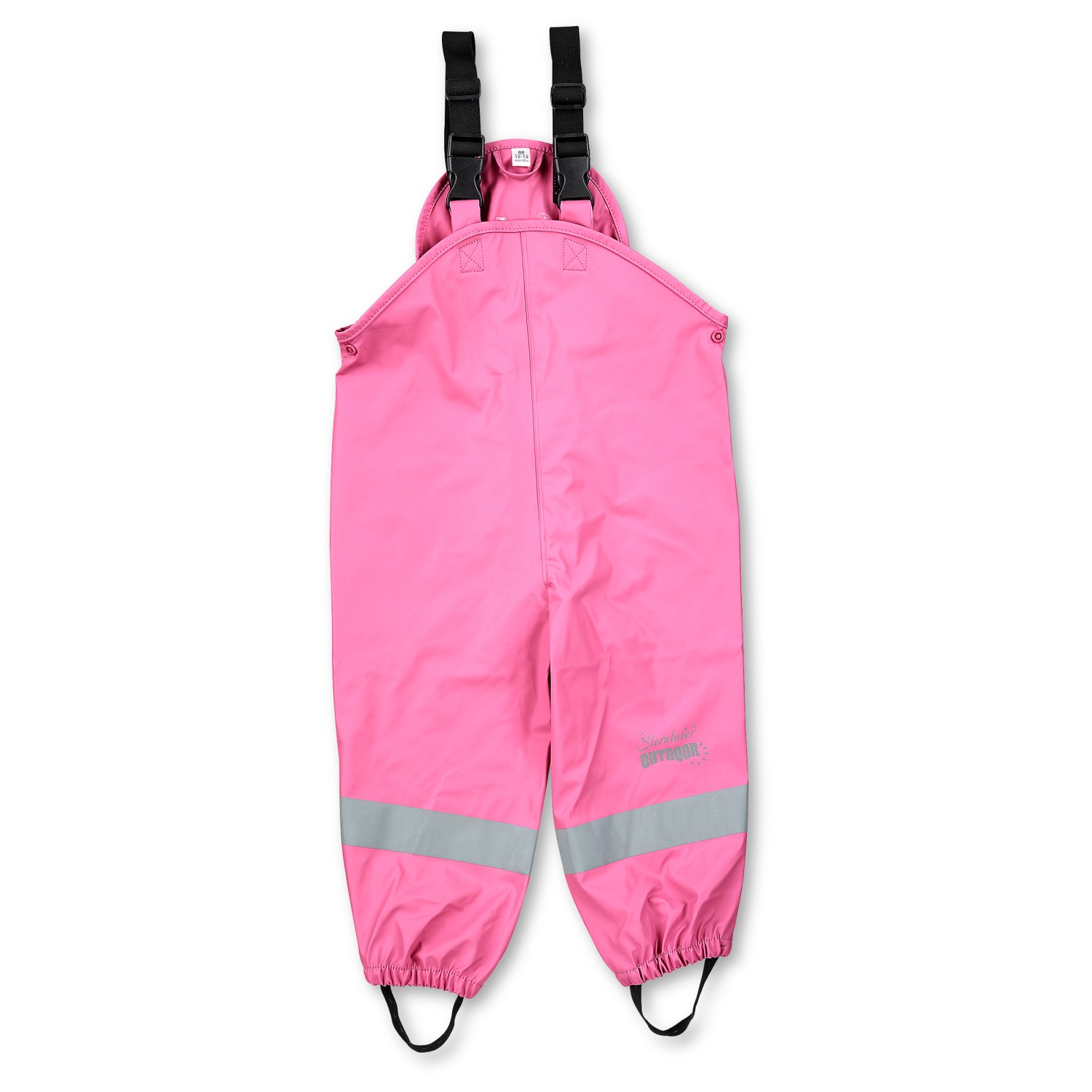 Sterntaler Uniseks babyregenjas, ongevoerd, effen, blauw, 74