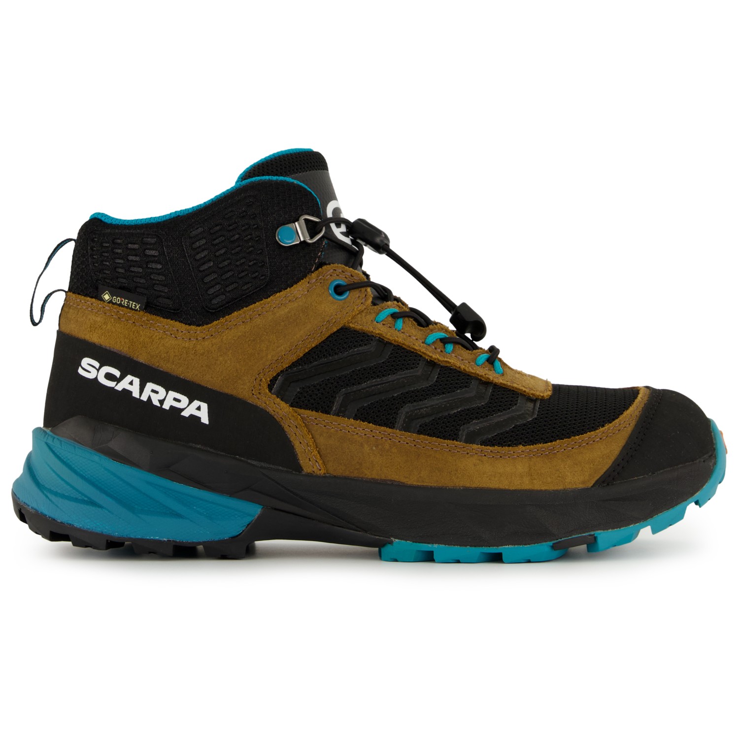 Scarpa Kids Rush Mid S GTX (Size 28, Brown)