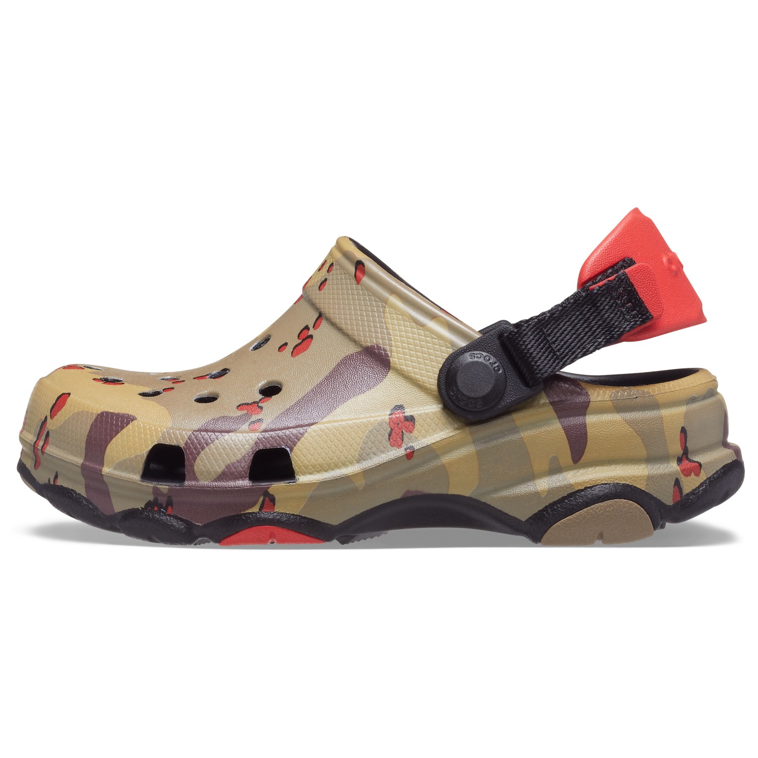 youth camo crocs size 5