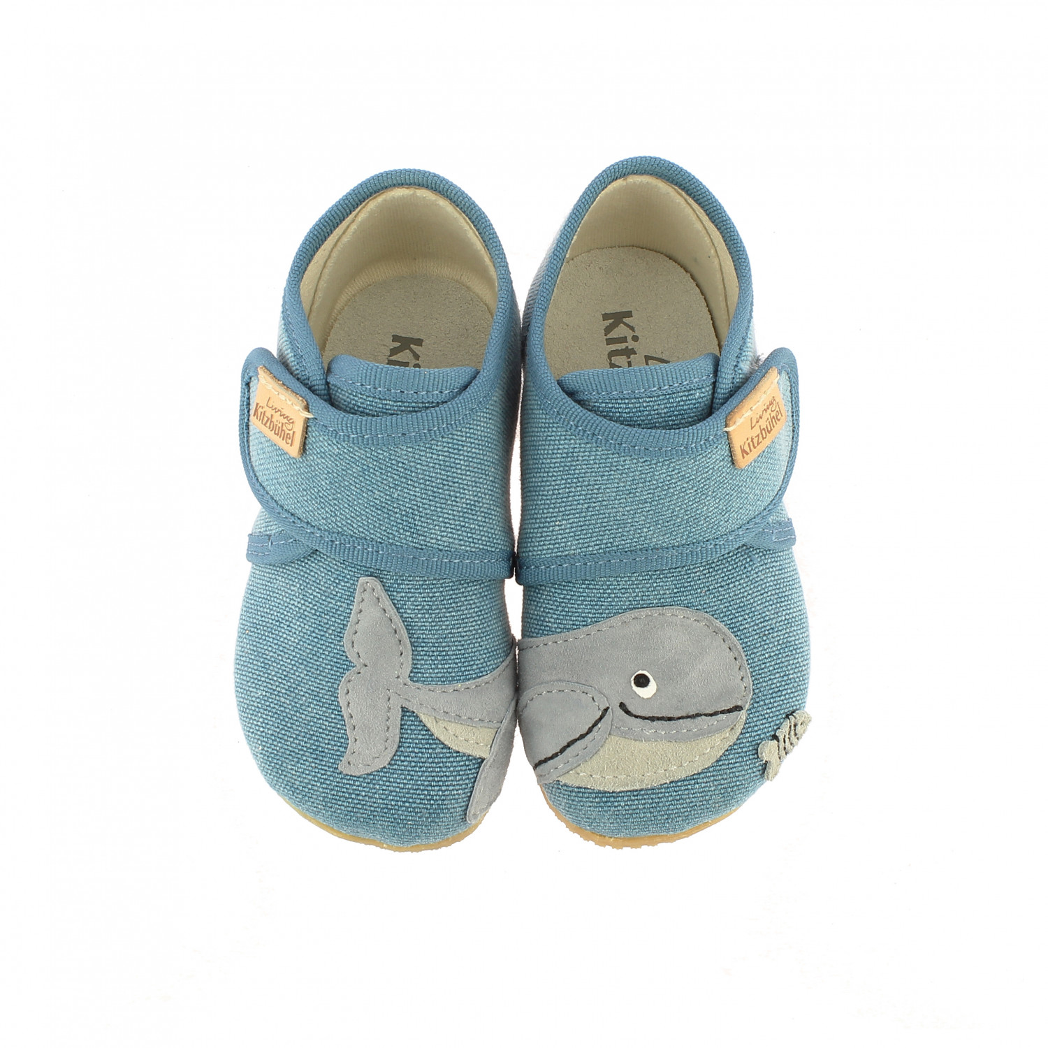 Chaussure En Laine Pour Bébé Living Kitzbühel - Pantoufle Mi-haute - Semelle En Caoutchouc Naturel - Intérieur Doux - Pour Premiers Pas