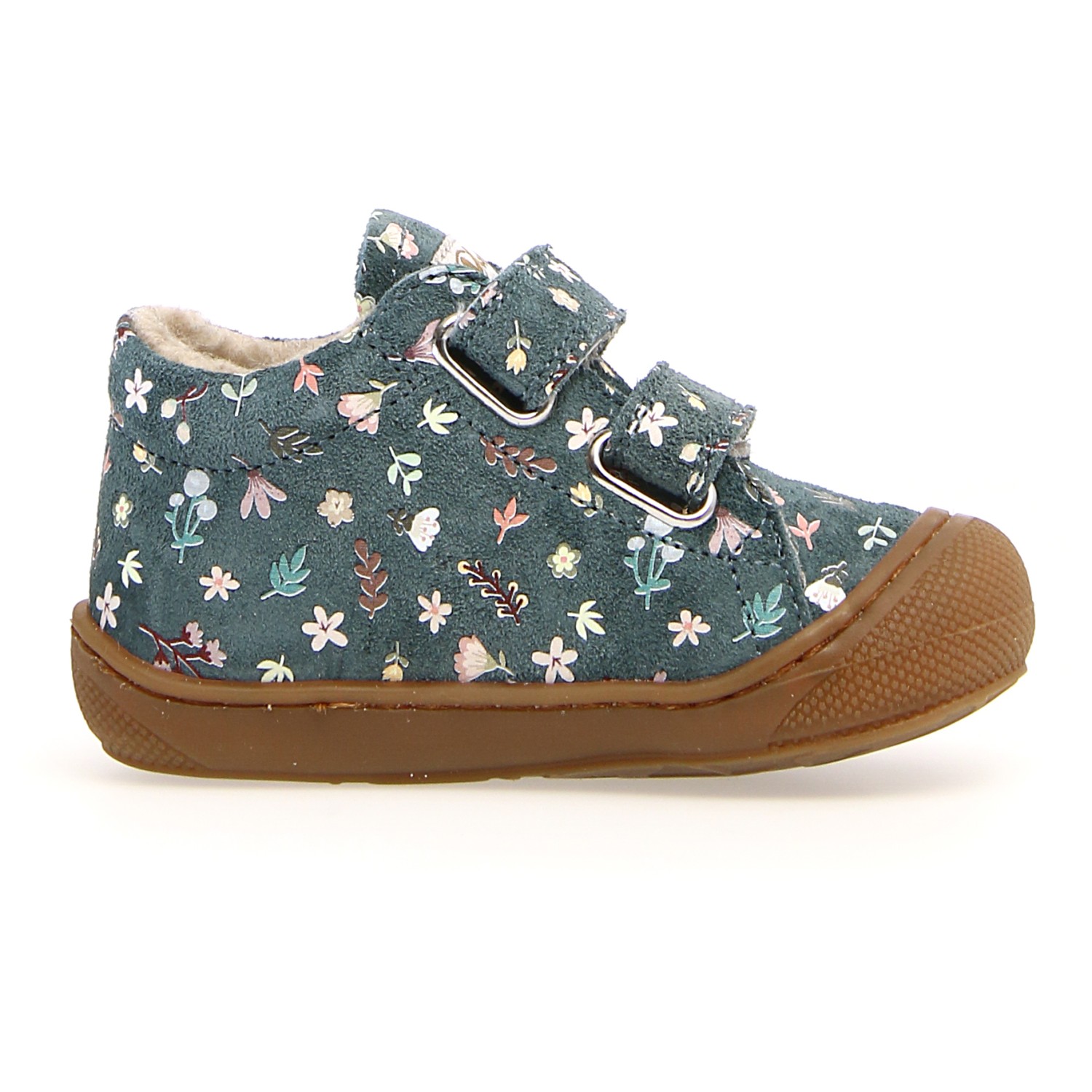 Chaussons Naturino Cocoon VL Pour Bébé - Taille 23 EU, Bleu, Semelle Souple Et Cheville Rembourrée