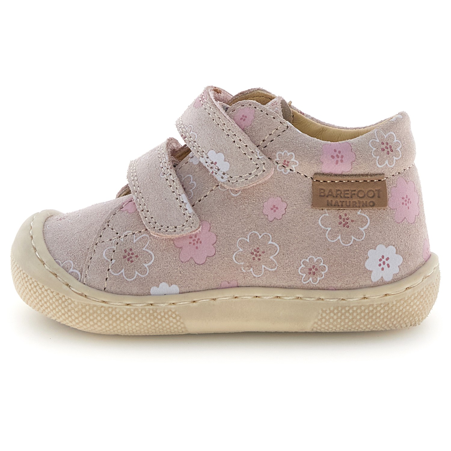 Naturino Cocoon VL Suede PR.Pony Sand-Platinum - Sneaker Bambina, Scarpa Primi Passi In Pelle Morbida - 2