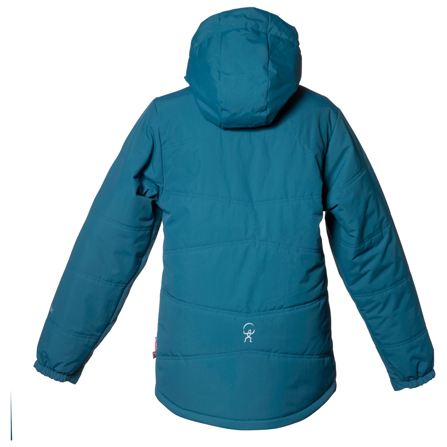 teal winter jacket