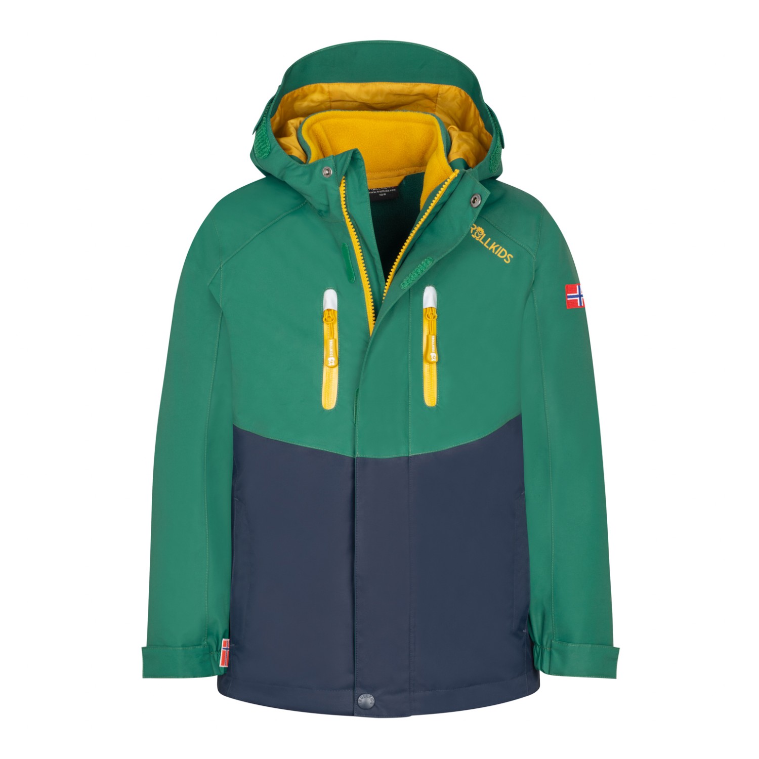Trollkids Oppdal XT Jas Kinderen - Deep Lagoon/Night Sky