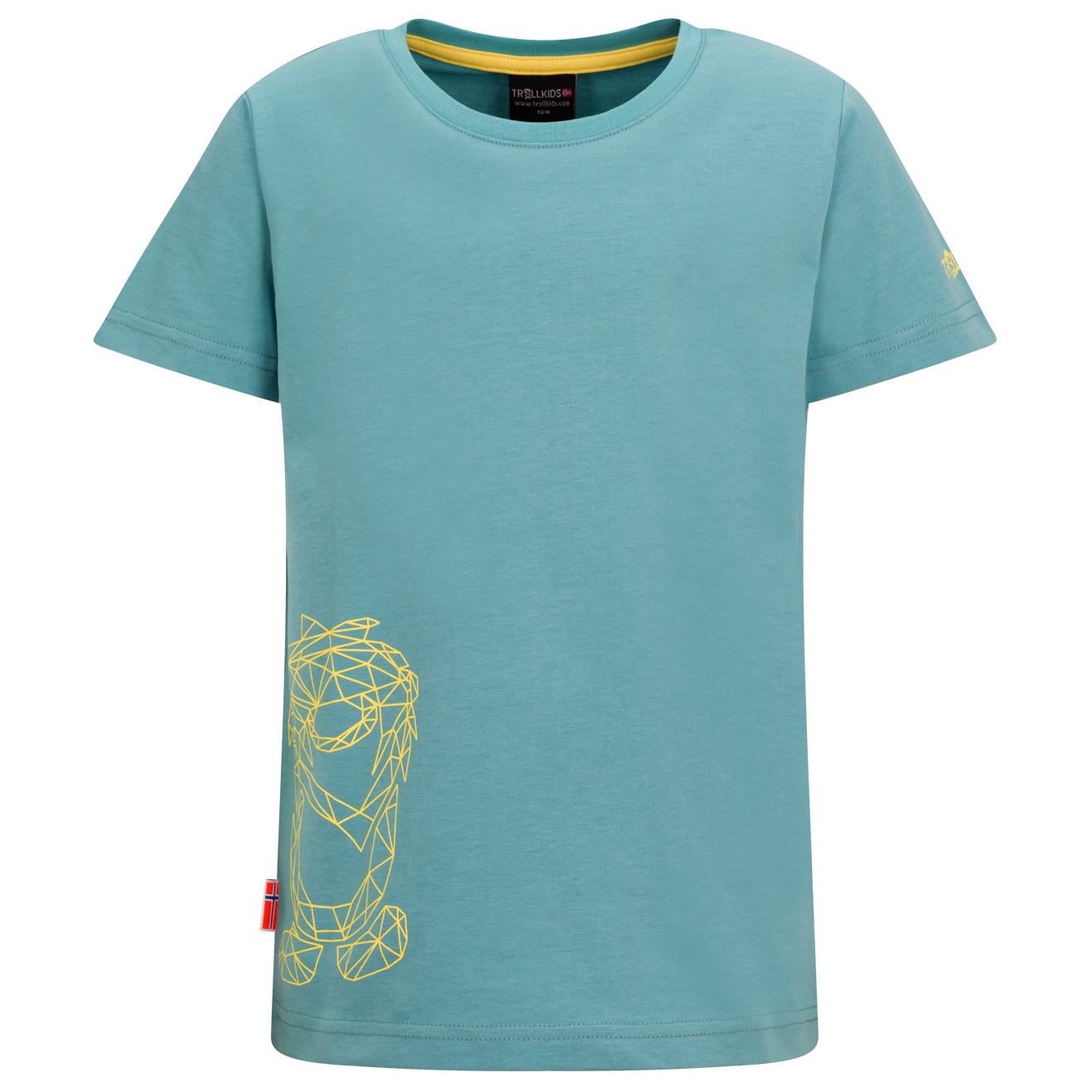 Trollkids T-Shirt Girls Oppland T, glacier green/teal main image 1