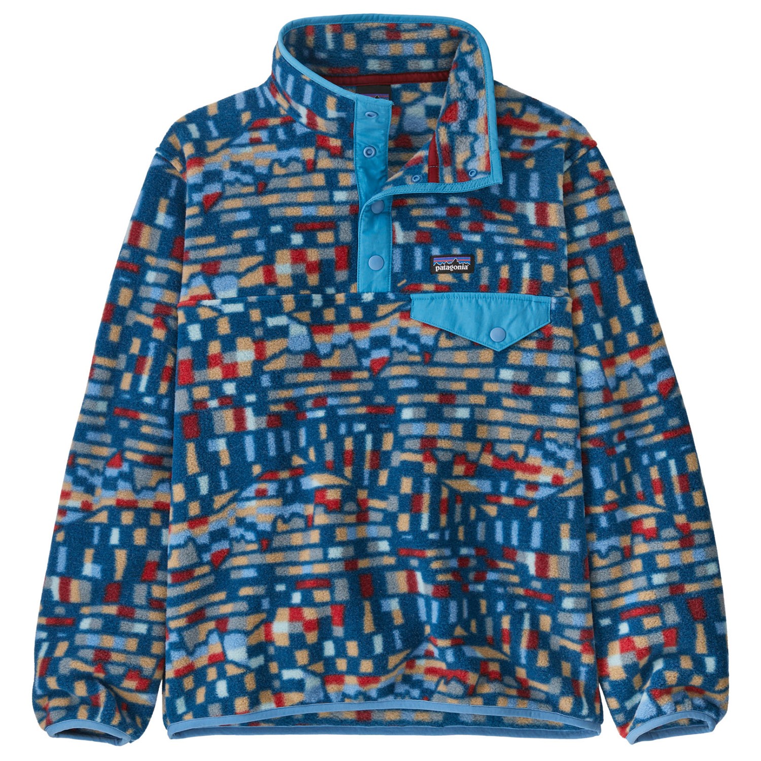 thumbnail image 2 of Essentials Boys' Polar Fleece Snap Jacket | Pullover Style, Orange, X-Large | Cold Weather Layer 2 of 10