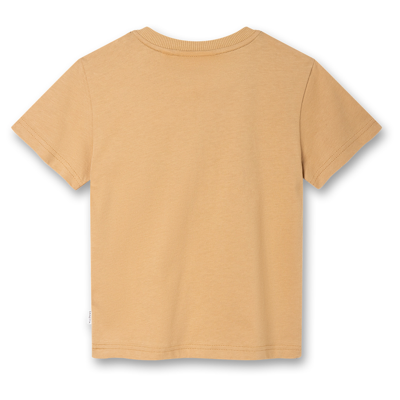 Sanetta T-Shirt Bimbo In Puro Cotone Biologico - Jersey Singolo Con Polsini A Costine, Look Fresco E Comodo