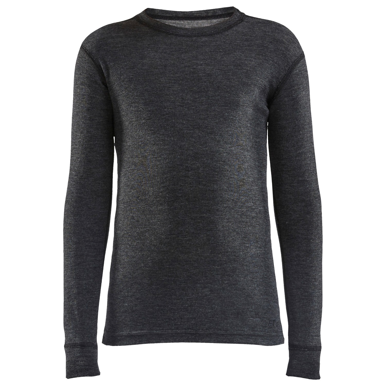 Merino.tech Completo Intimo Lana Merino Zip Donna: 320g/m², Nero, Taglia M - Leggero, Medio O Pesante