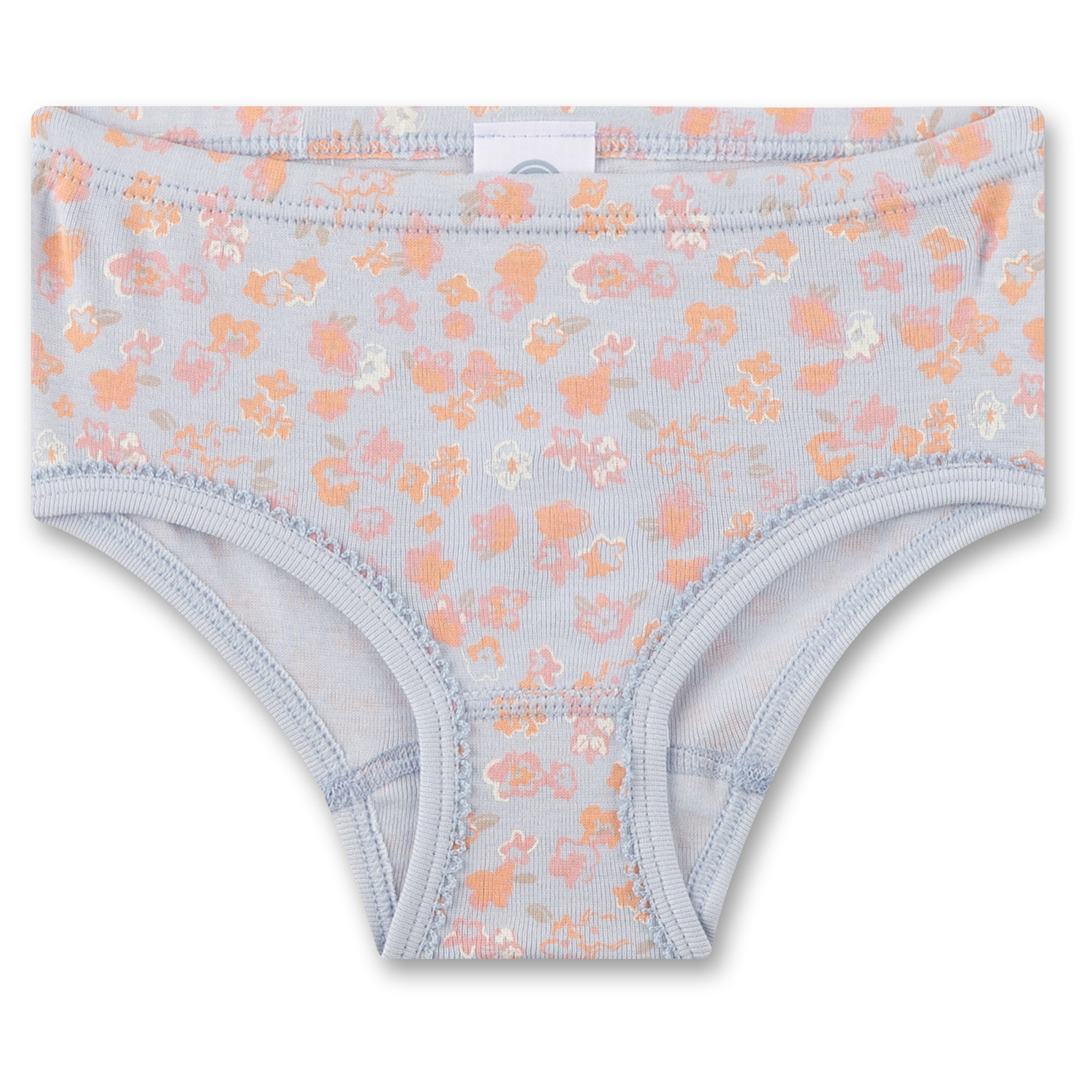 Sanetta Canottiera Intima Per Bambine Con Motivi A Farfalla, In Cotone Biologico, Certificata GOTS, Prodotta In Europa