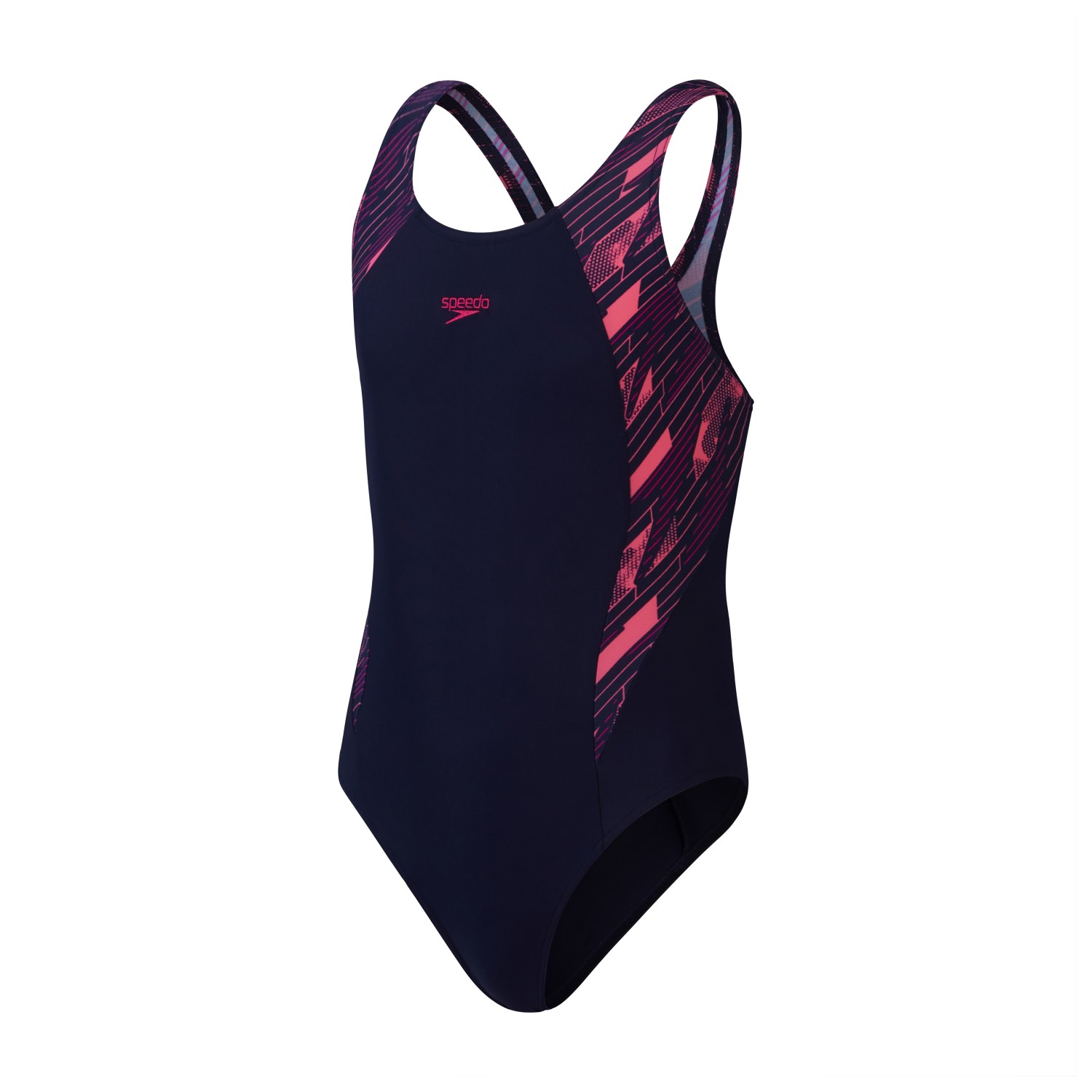 Speedo Hyperboom Splice Muscleback badpak voor dames, 36/32 EU