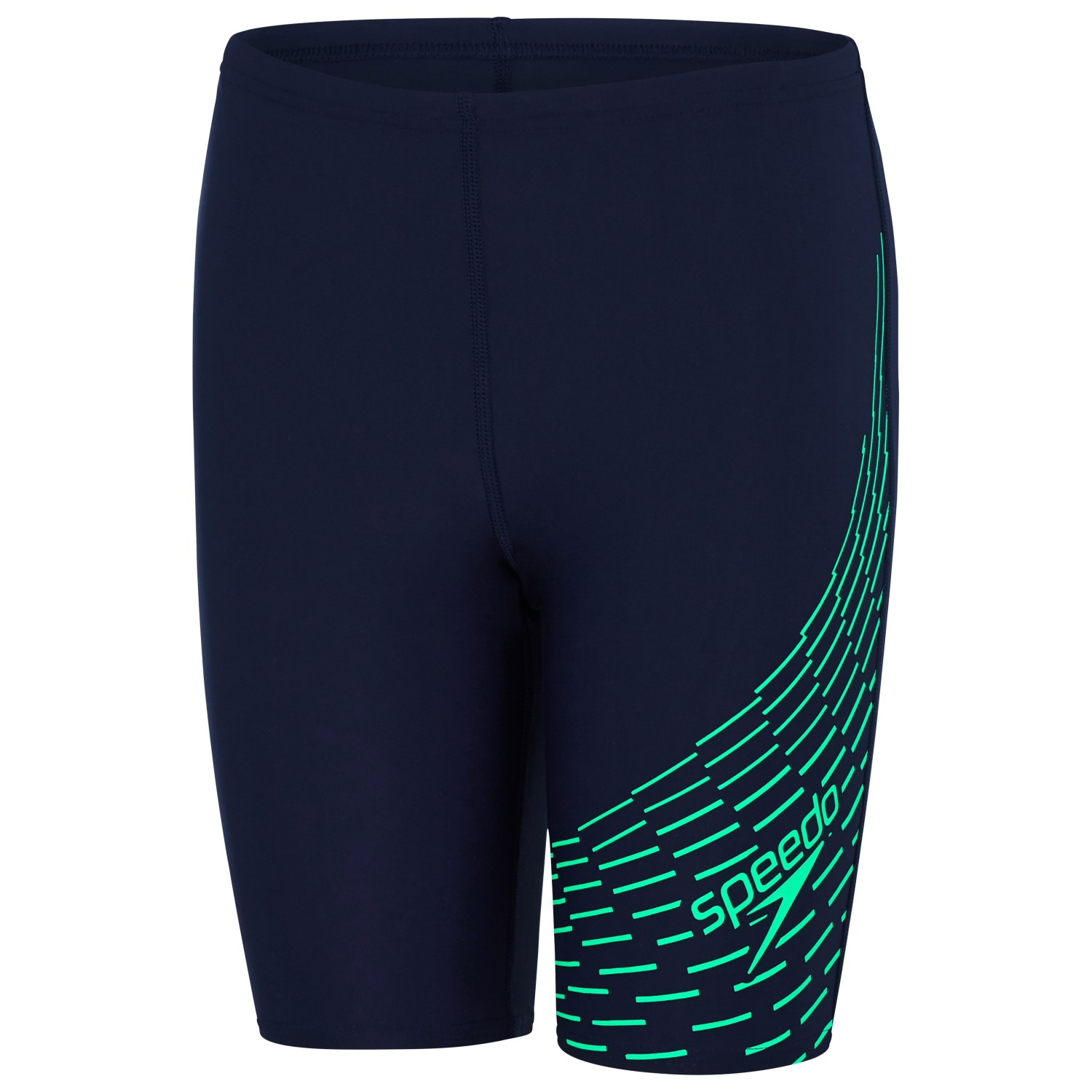 Speedo Medley Logo Jammer Garçon - Maillot De Bain Entraînement Bleu Marine