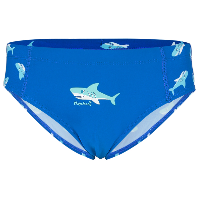 Playshoes Jongens UV-bescherming haai zwembroek, blauw (origineel)., 110/116 cm Playshoes Jongens UV-bescherming haai zwembroek, blauw (origineel)., 110/116 cm