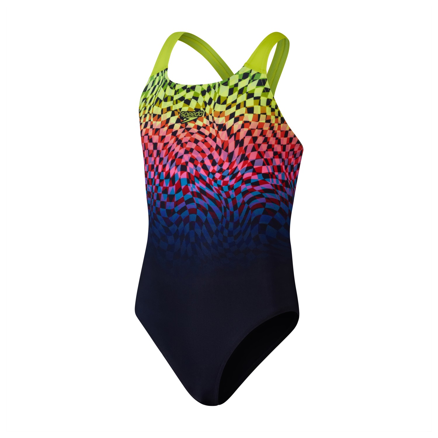 Maillot De Bain Fille Speedo Performance Racing II - Taille 12 - Noir - Neuf Avec étiquettes