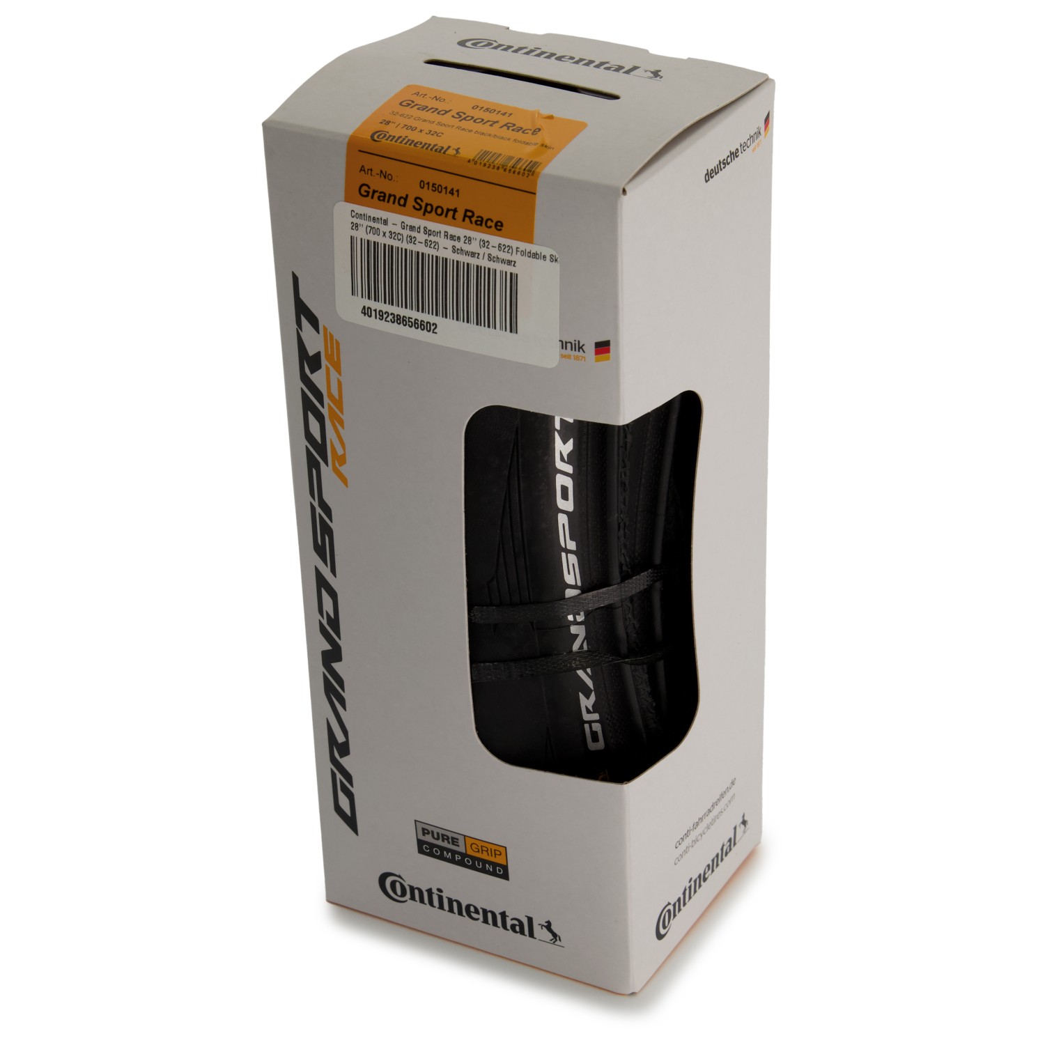 Pneu de Bicicleta Continental Grand Sport Race 700X25C com Anti-Furo