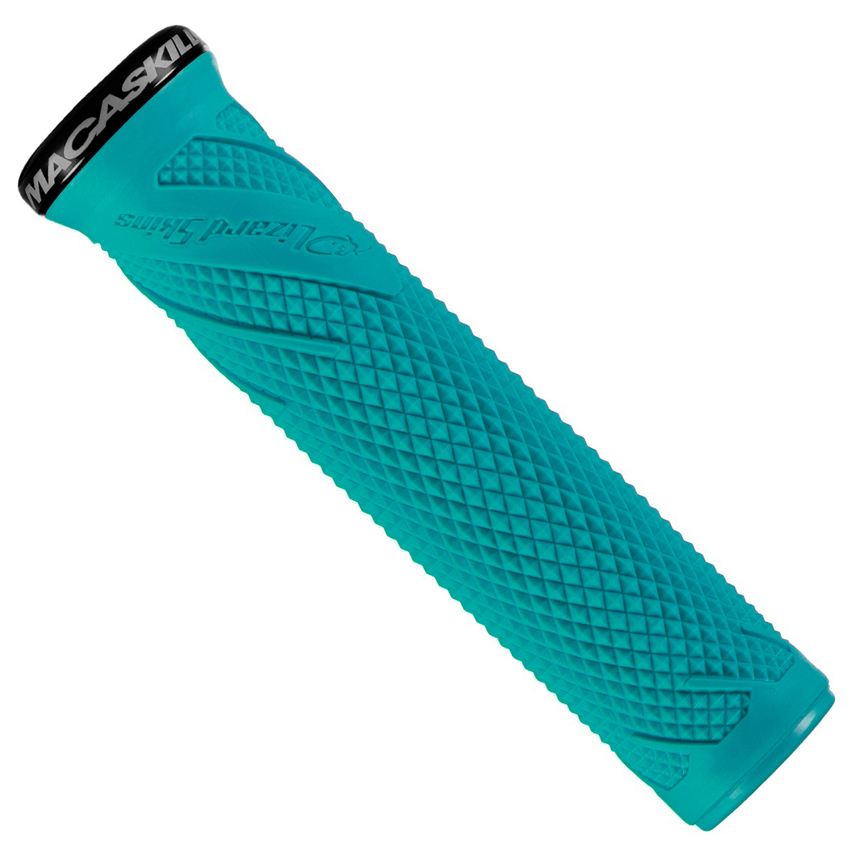 Lizard Skins Strata Lock-On Fahrradgriffe | Für Mountainbikes | Neon Pink | Einzeln | 118g
