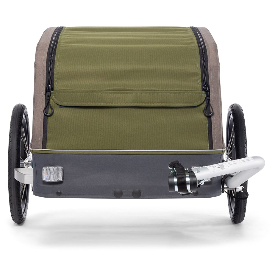 Croozer Cargo TUURE Lava Red Unisex Adult Bicycle Trailer, Red, One Size