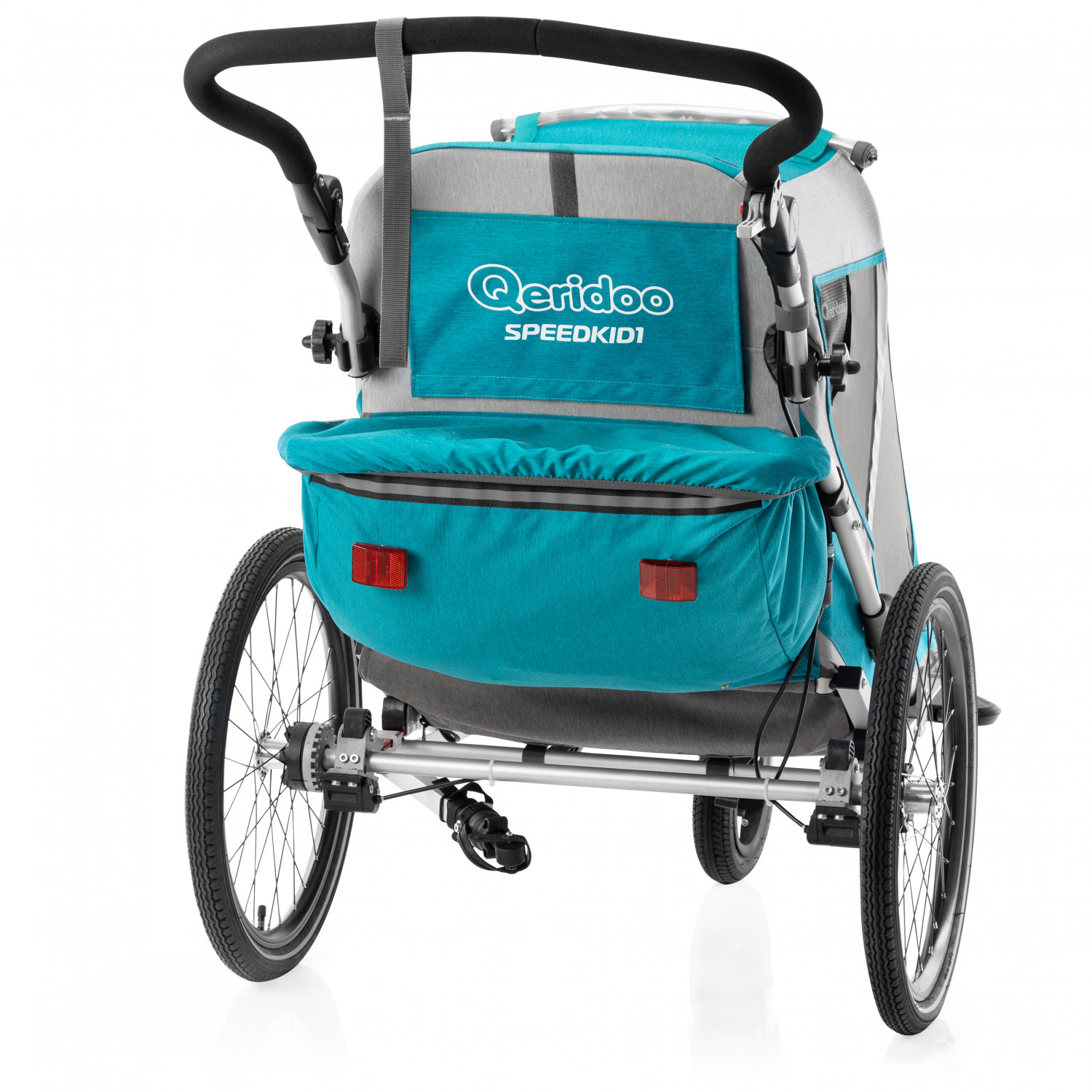 Attelage De Remorque Vélo – Embrayage Pour Qeridoo MJ 2017-2022 – Noir Acier