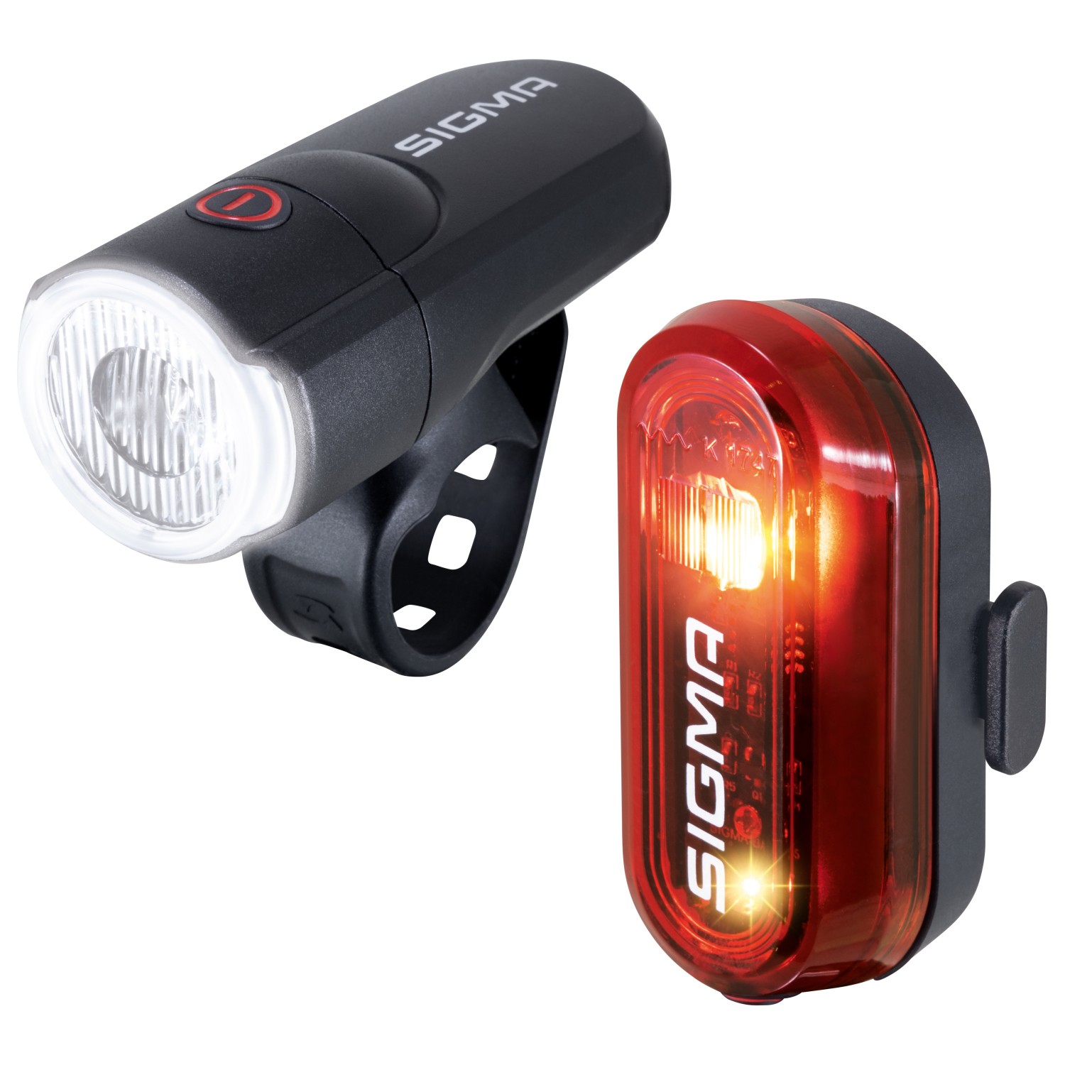 Éclairage Vélo OSRAM LEDsBIKE Race 50 Set - Avant 50lux/Arrière, Rechargeable USB-C, 3 Luminosités - StVZO