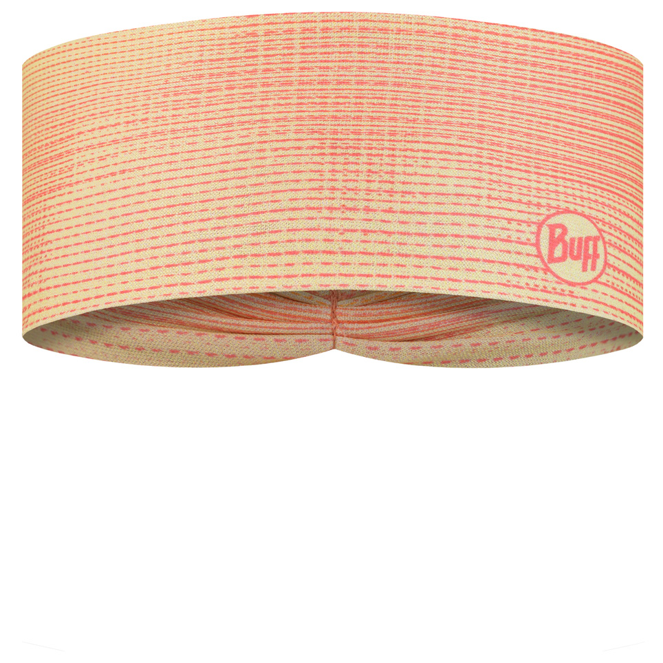 BUFF CoolNet UV Ellipse Orange – Bandeau Rafraîchissant, Antidérapant & Recyclé Unisexe