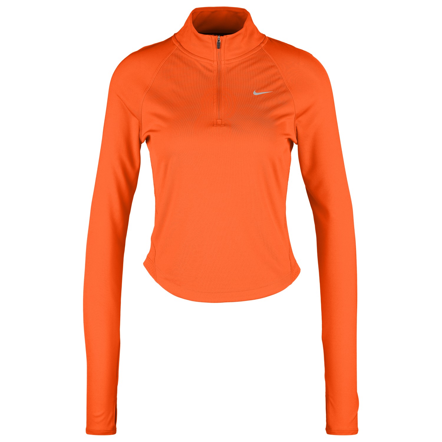 orange nike shirt women's