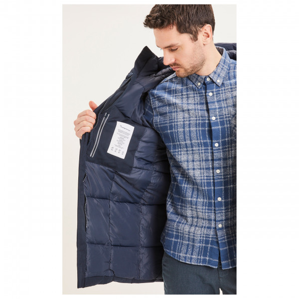 KnowledgeCotton Apparel - Arctic Canvas Parka Jacket Vegan - Lange jas