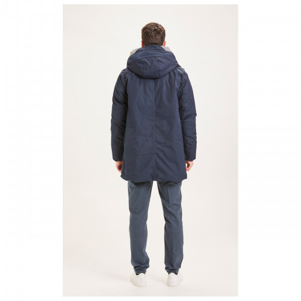 KnowledgeCotton Apparel - Arctic Canvas Parka Jacket Vegan - Pitkä takki