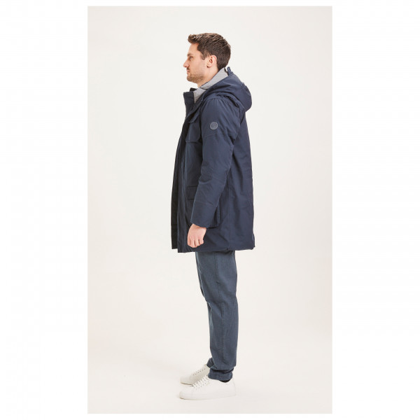 KnowledgeCotton Apparel - Arctic Canvas Parka Jacket Vegan - Pitkä takki