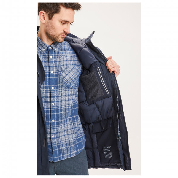 KnowledgeCotton Apparel - Arctic Canvas Parka Jacket Vegan - Pitkä takki