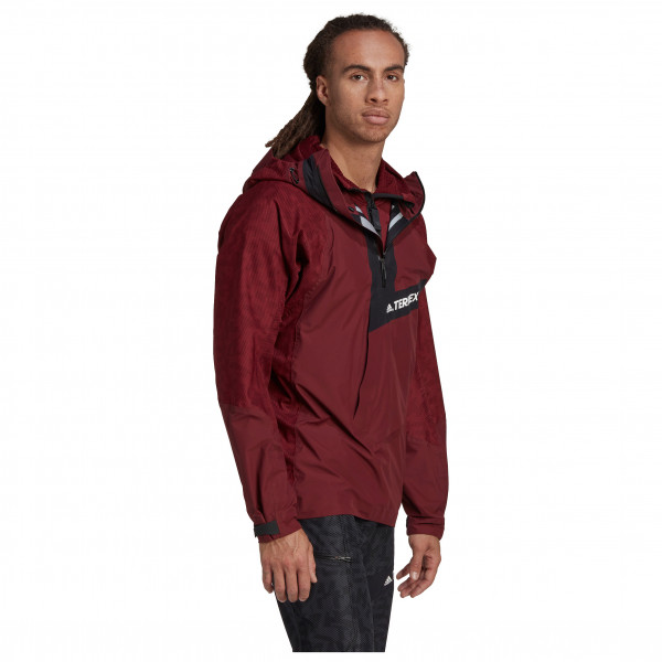 adidas Terrex - Terrex Trekking Primeknit Anorak - Regnjacka