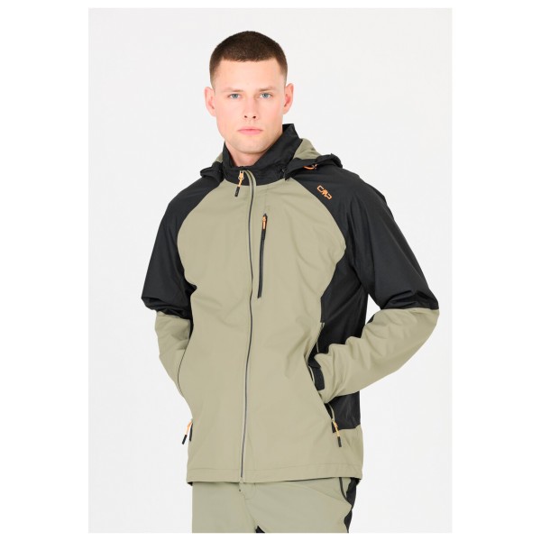 CMP - Jacket Zip Hood Ripstop - Regnjacka