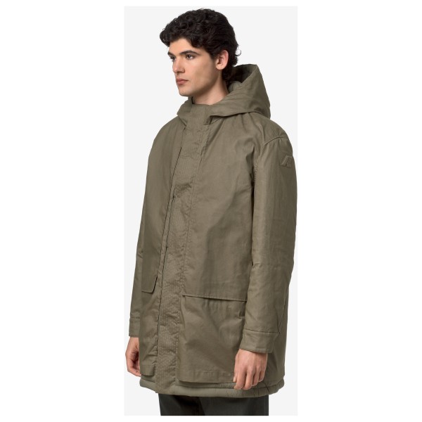 K-Way - Curti Wax Cotton Nylon - Abrigo