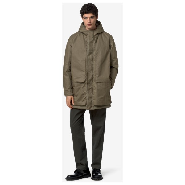 K-Way - Curti Wax Cotton Nylon - Abrigo
