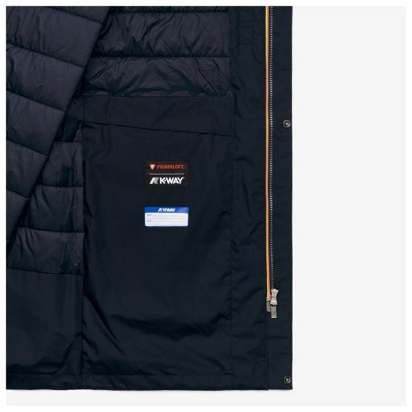 K-Way - Thomas Warm Micro Canvas - Pitkä takki
