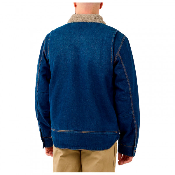 Carhartt - Relaxed Denim Sherpa Lined Jacket - Fritidsjakke